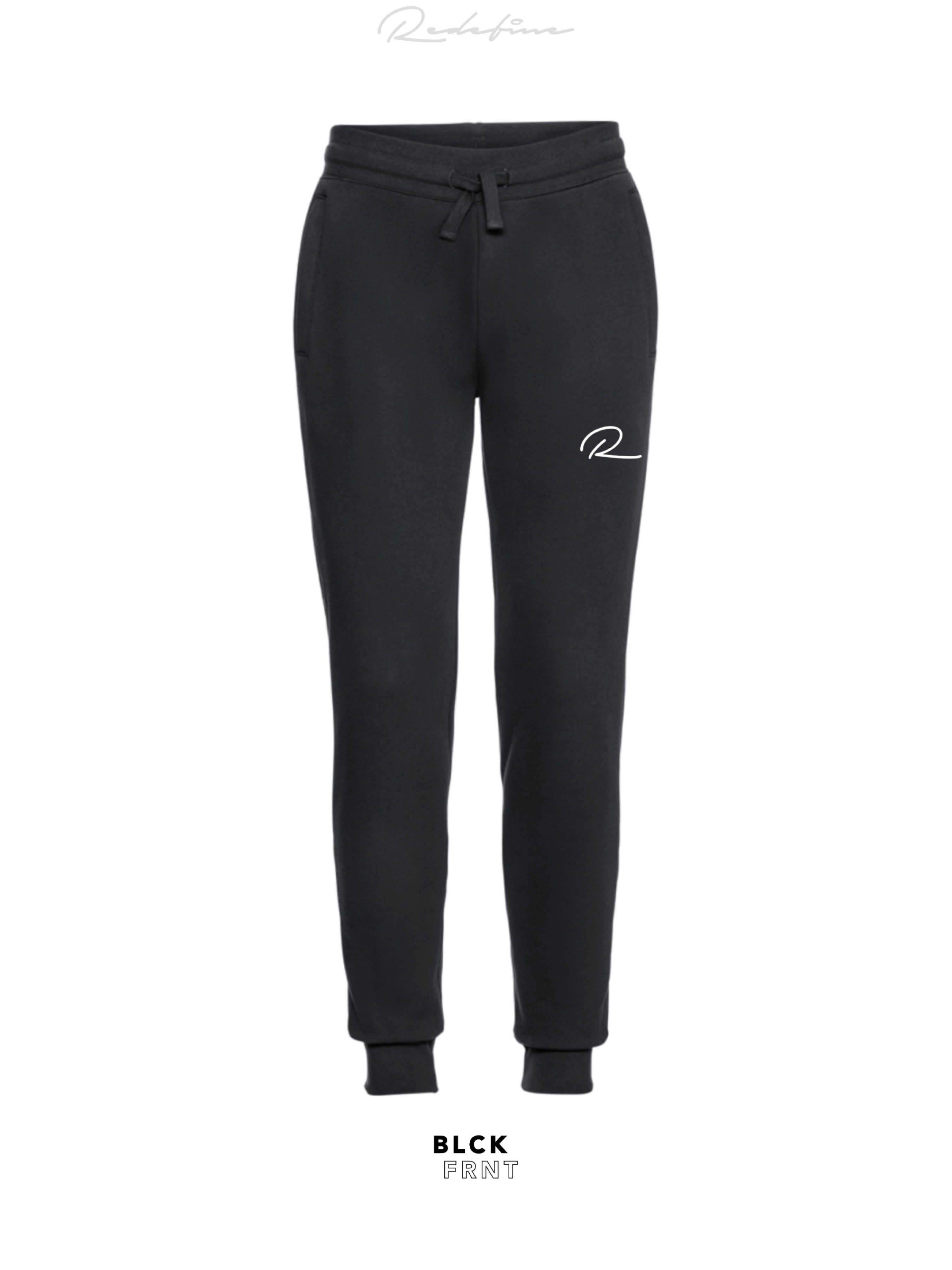 Crest Joggers Black Front