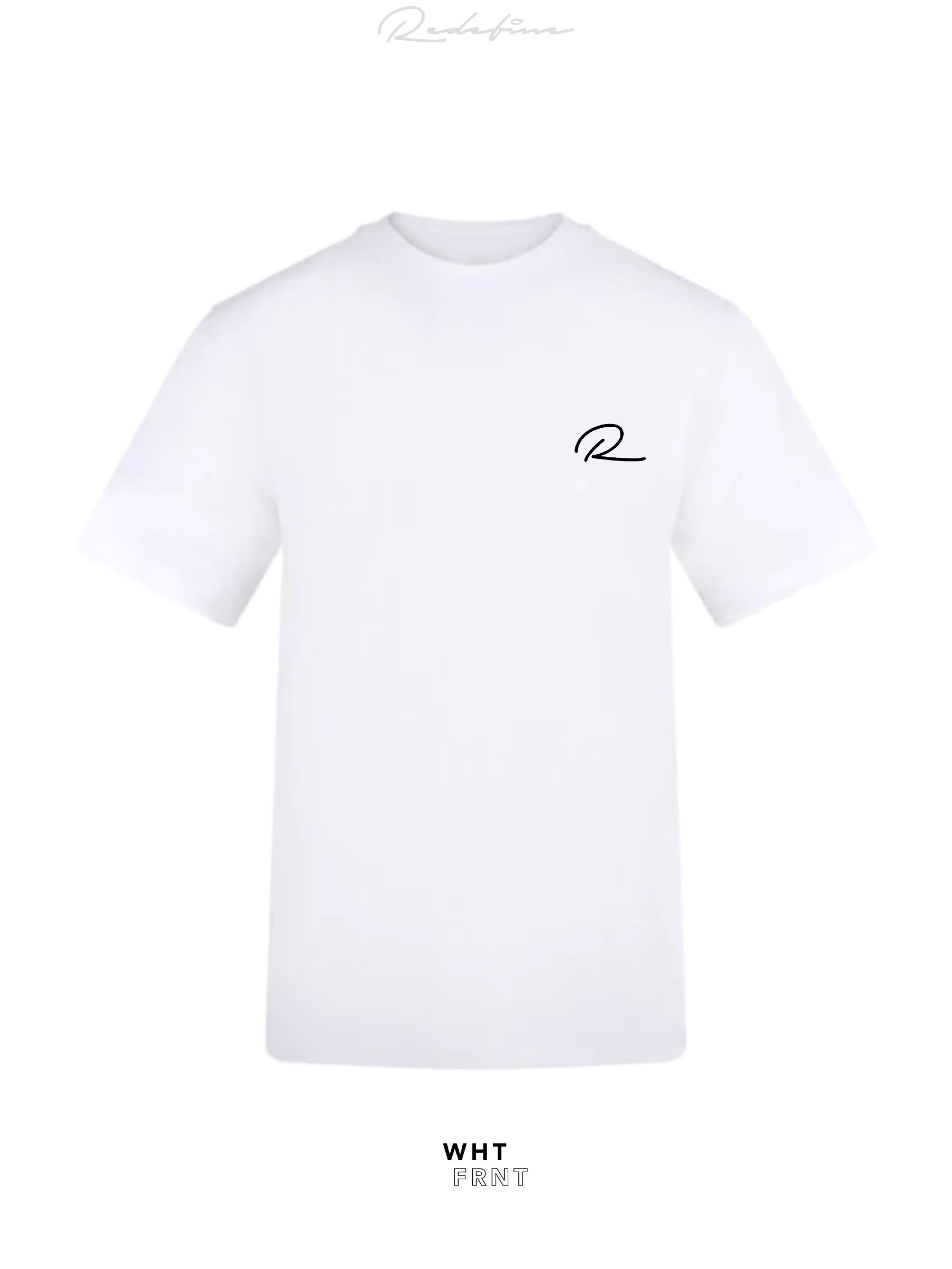 Crest Tee White Front