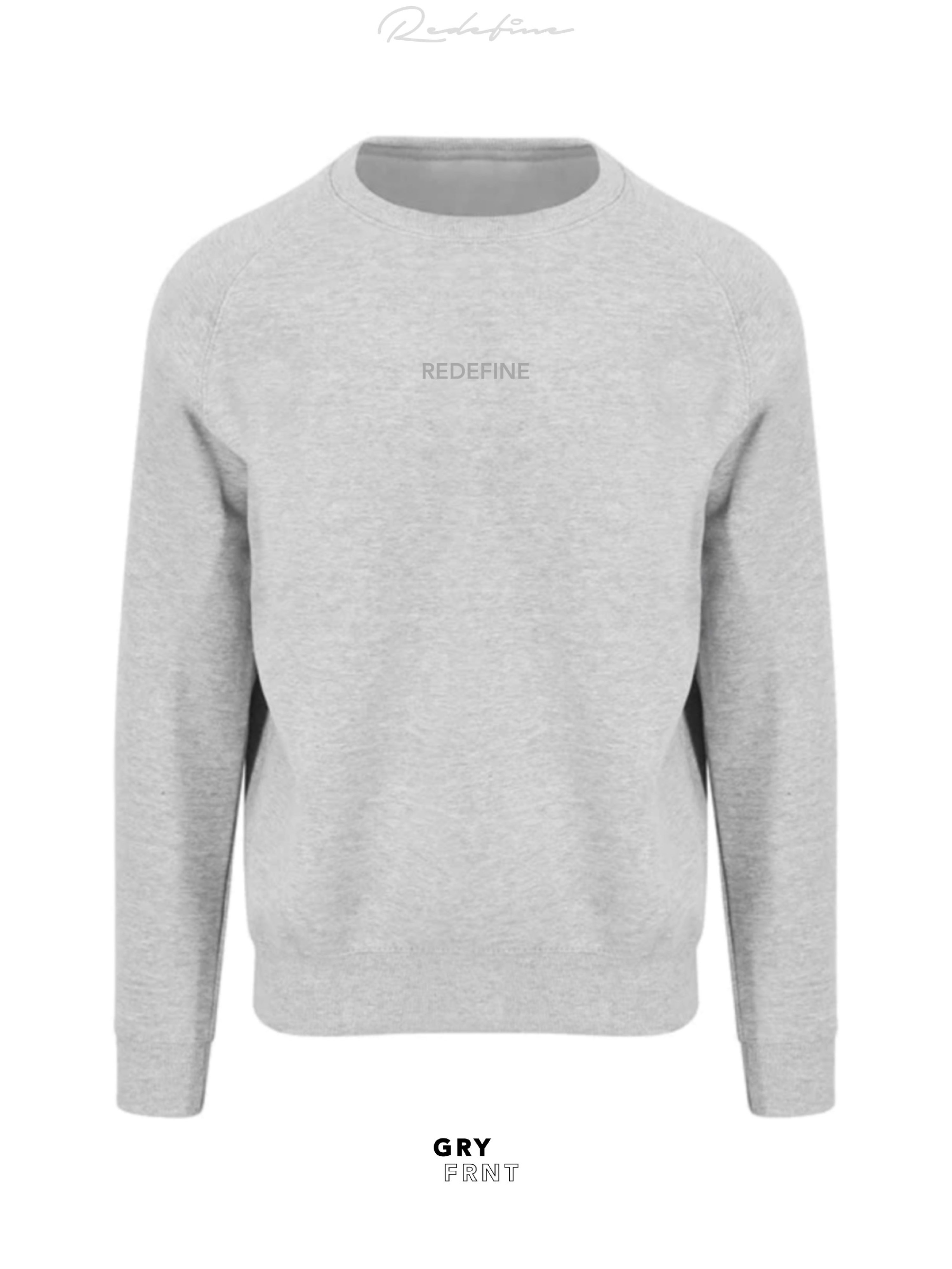 Redefine Sweatshirt Grey Front