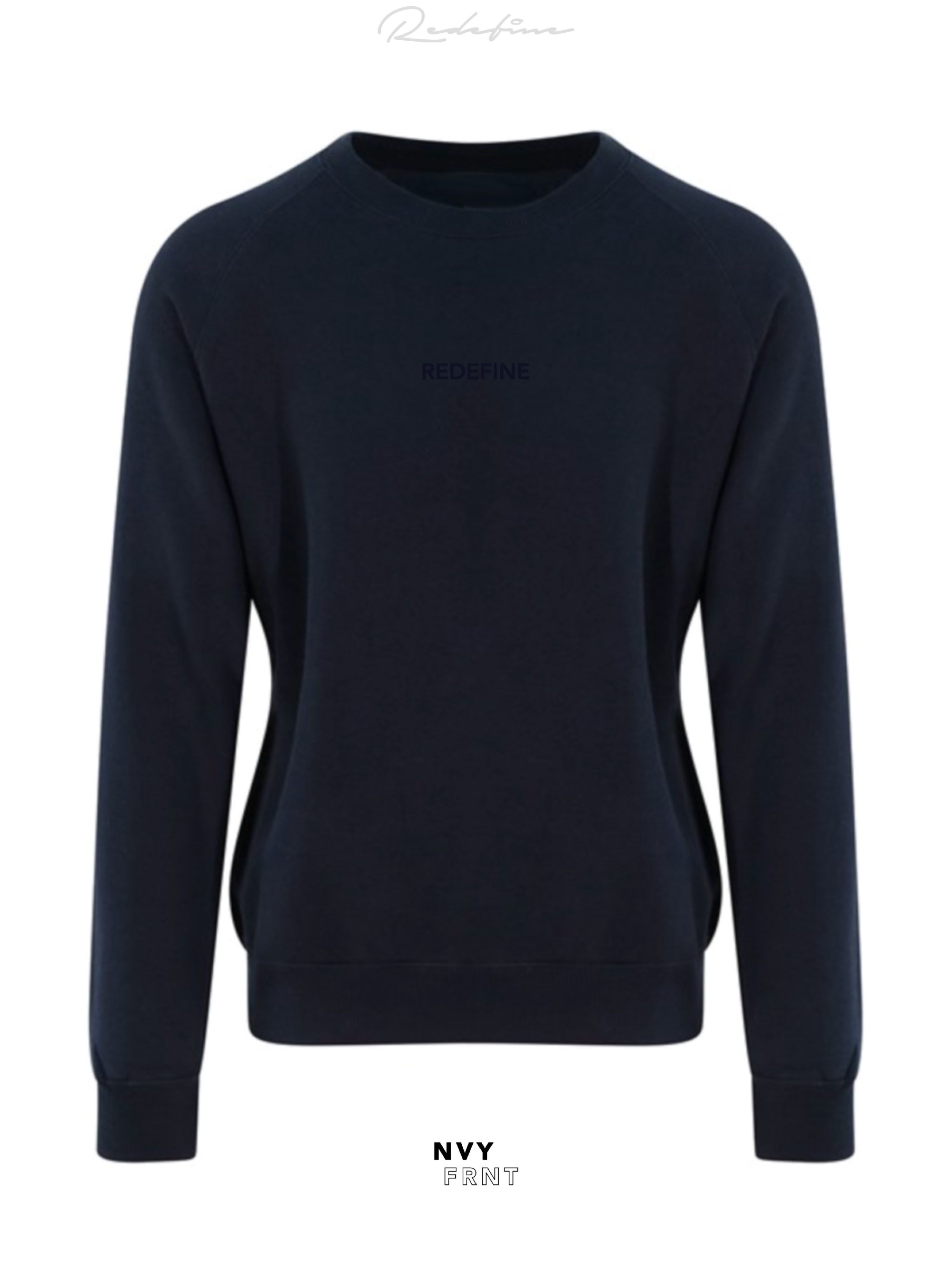 Redefine Sweatshirt Navy Front